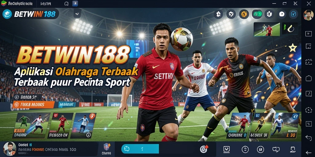 Tangkapan layar BETWIN188 menampilkan gameplay olahraga yang mendebarkan.