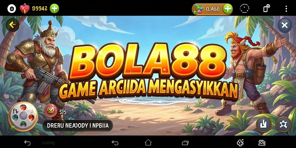 Tampilan gameplay seru BOLA88 dengan grafis yang memukau.