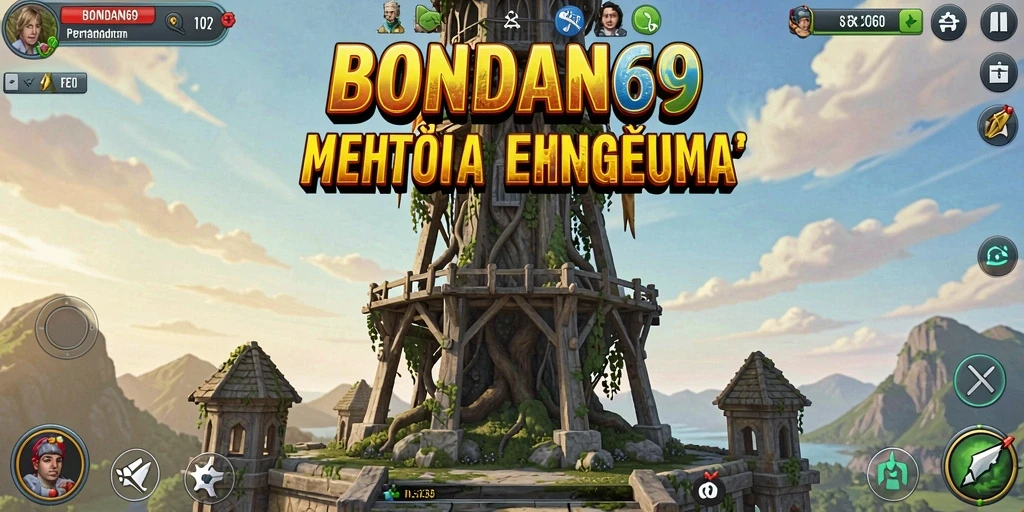 Gameplay dinamis Tower Defense di BONDAN69.