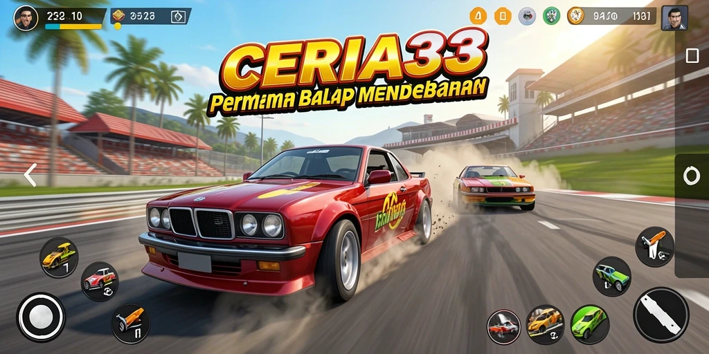 Tampilan menakjubkan dari balapan seru di CERIA33.