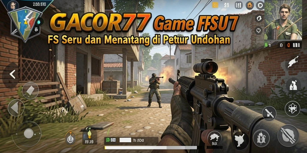 Tampilan menegangkan dari gameplay GACOR77 yang penuh aksi.