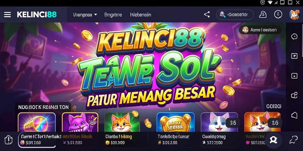 Tampilan gameplay Slot KELINCI88 yang seru dan mengasyikkan.