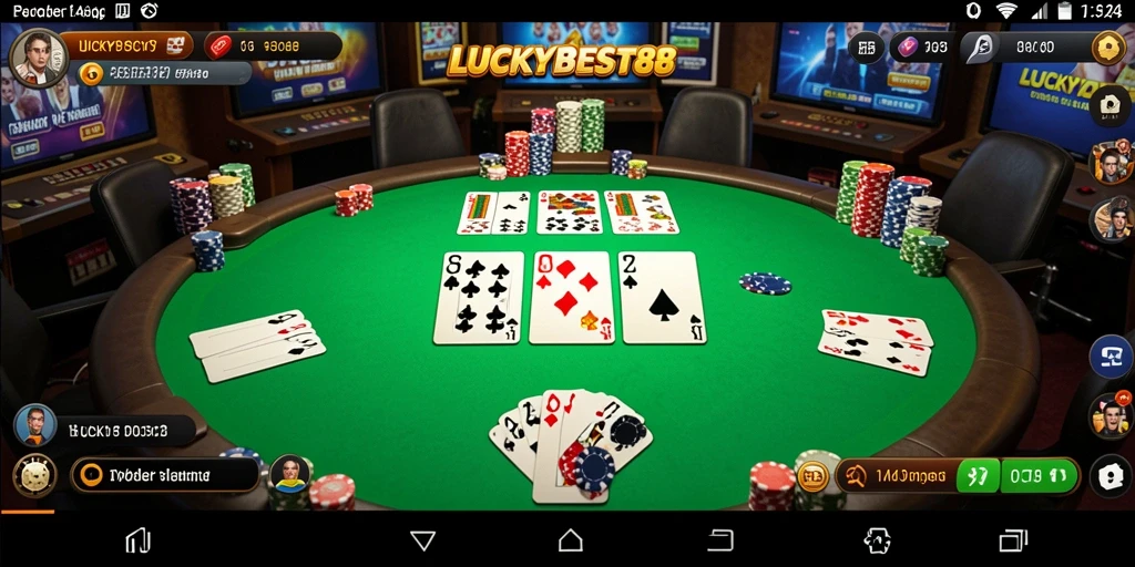 Tampilan gameplay seru dari LUCKYBEST88 yang mengasyikkan.