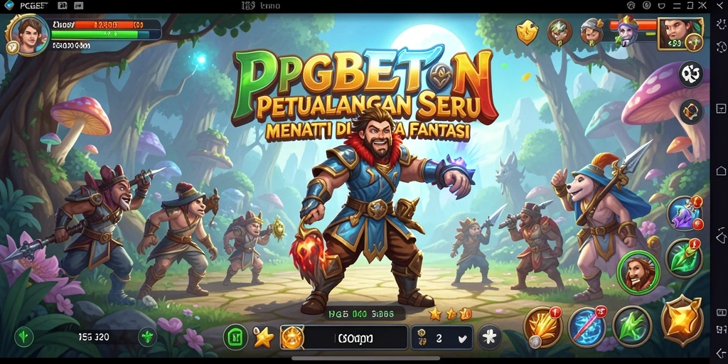 Tampilan gameplay PGBET yang penuh aksi dan petualangan.