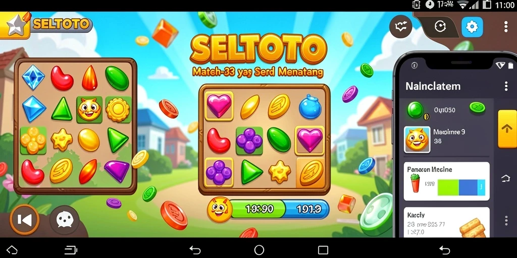 Gameplay seru dengan grafis menawan dari SELTOTO.