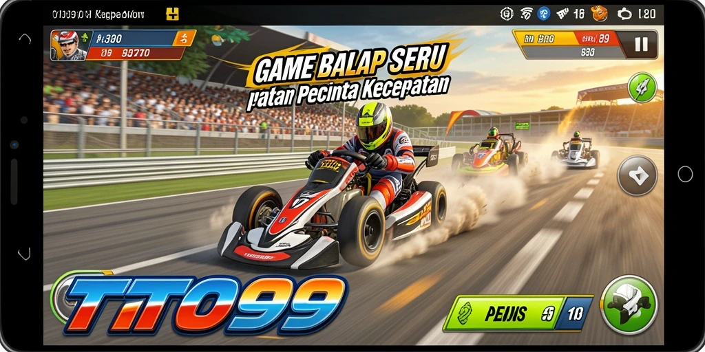 Tampilan akselerasi menegangkan dalam gameplay TOTO99.