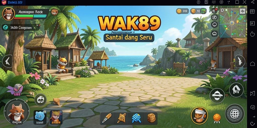 Gameplay WAK89 yang seru dan menyenangkan untuk semua umur.