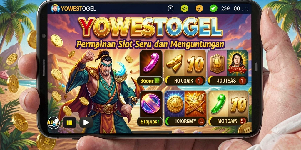 Gameplay YOWESTOGEL yang mengasyikkan dan peluang menang yang menggiurkan.